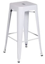 Aluguel de Banquetas Tolix Branca Aluguel de Banquetas Tolix Branca