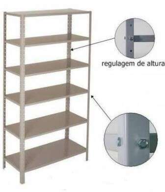 Aluguel de Estantes de Aço com Prateleiras Aluguel de Estantes de Aço com Prateleiras