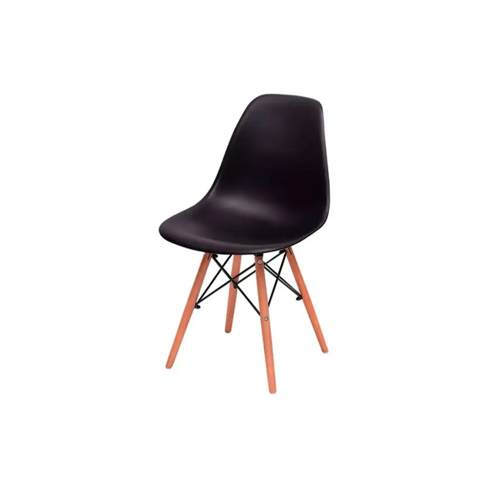 Cadeira Charles Eames Preta - Rental Brasil Locação de Móveis