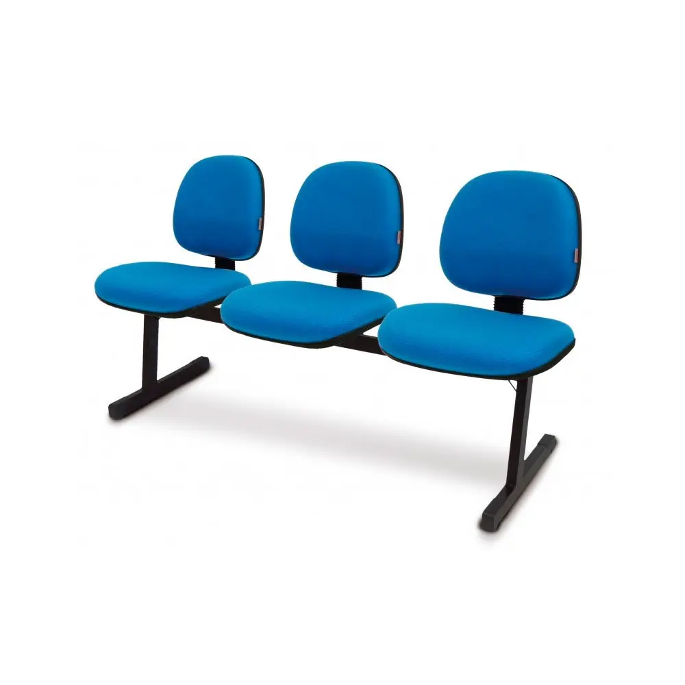 Aluguel de Cadeiras Longarina Azul - Rental Brasil