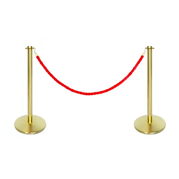 Aluguel de Pedestal Organizador de Filas Dourados - Rental Brasil