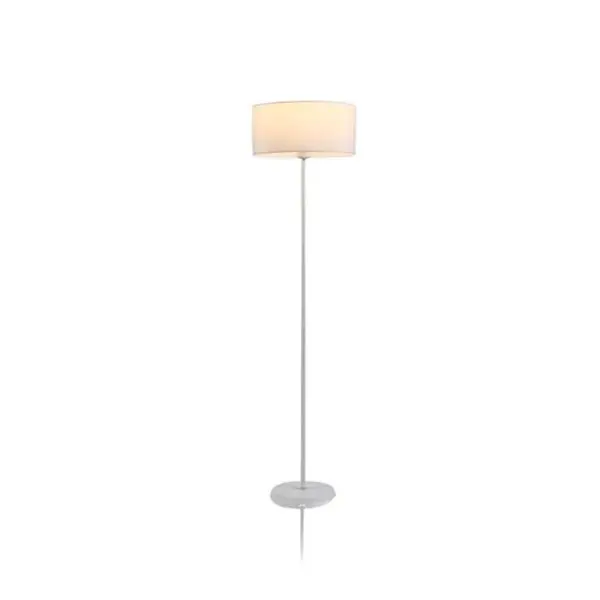 Aluguel de Luminária Chão Cúpula Redonda Branca - Rental Brasil